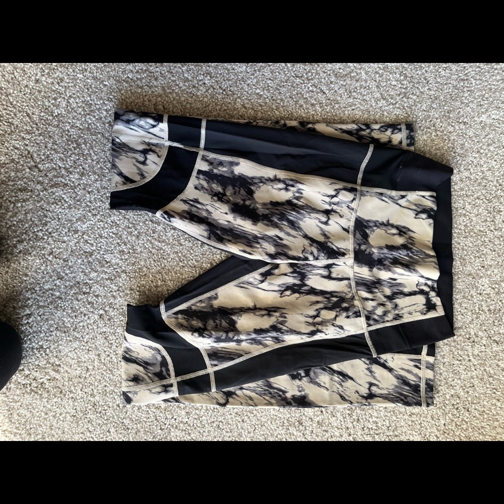 Tie dyed lululemon pants